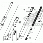 VT1300CX Front fork (1)