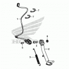 CTX700ND Подножка