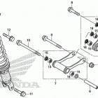 CB300F Задние амортизаторы