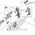 NC750X Передний суппорт