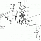 CBR500RA Задний тормозной цилиндр
