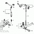 CB500FA Педали