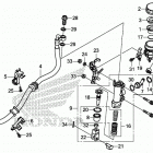 CBR1000S2 Задний тормозной цилиндр