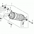 CBR650FA Задние амортизаторы