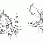 NC750X Крышка генератора