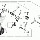 CRF1000A2 Корпус Дросселя