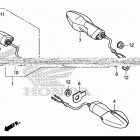 CBR300RA Задний фонарь