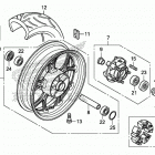 CTX700ND Переднее колесо