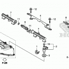 CBR1000S2 Топливная форсунка
