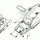 CTX700D Задний бампер