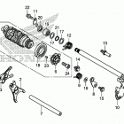 CB650FA Вилка переключения передач