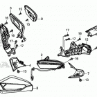 GL1800DA Turn signal@mirror