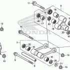 CRF250L Задние амортизаторы