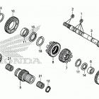 NC750X Transmission (mainshaft)