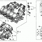 CB650FA Картер двигателя