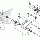 CRF125FB Задние амортизаторы