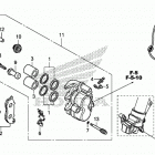 CRF250L Передний суппорт