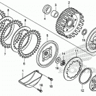 CRF110F Сцепление