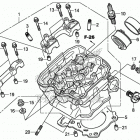 CB300F Головка цилиндров