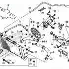 CB650FA Радиатор