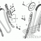 VT1300CX Цепь ГРМ и натяжитель