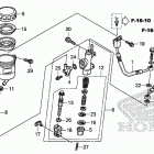 ST1300PA Задний тормозной цилиндр