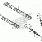 CBR650FA Распределительный вал и клапана