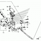 CRF250X Front brake master