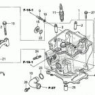 CRF250X Головка цилиндров