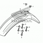 XR650L Переднее крыло