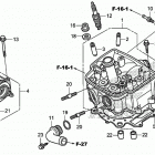 CRF450X Головка цилиндров