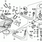CRF250R Топливный бак