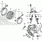 VT750C2B Впускной трубопровод