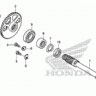 CRF450X Валансирный вал