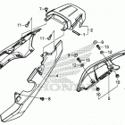 NC700X Облицовка сидения