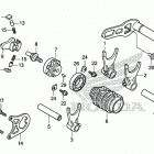 CRF250R Вилка переключения передач