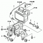 VT750C2B Модуль ABS