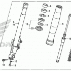 VFR1200X Передняя вилка