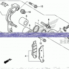 CRF450X Передний суппорт