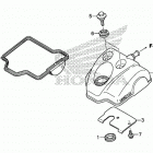CRF250X Крышка головки цилиндров