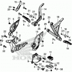 CRF1000A Подножки
