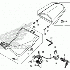 CRF1000A Сиденье