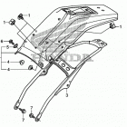 XR650L Задний бампер