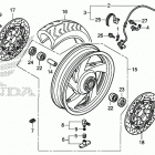 GL1800 Переднее колесо
