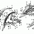 NC700X Боковые обтекатели