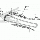NC700X Цепь ГРМ и натяжитель