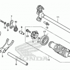 NC700X Gearshift drum (1)