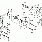 VFR1200X Крышка генератора