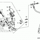 CRF150F Front brake master