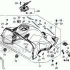 CRF1000A Топливный бак и насос